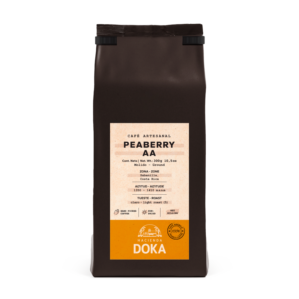 Café Hacienda Doka Peaberry AA Molido